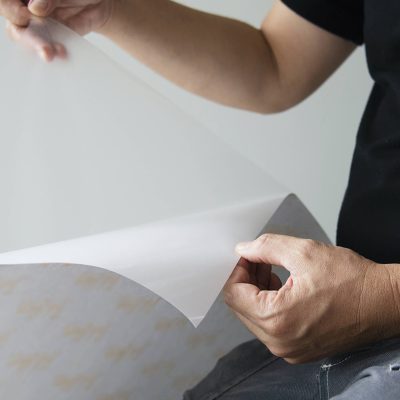 Midsection people holding paper